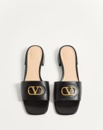 VLOGO SIGNATURE SLIDE SANDAL IN CALFSKIN 20MM - Image 5
